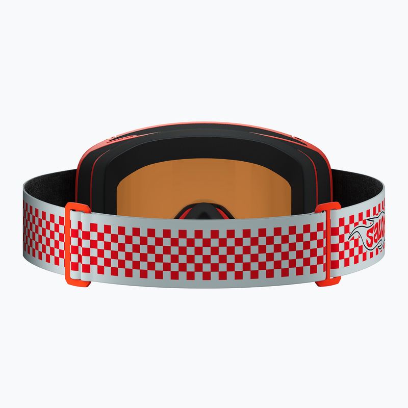 Maschera da sci per bambini Salomon Rio S2 cherry tomato/flash tonic orange 5