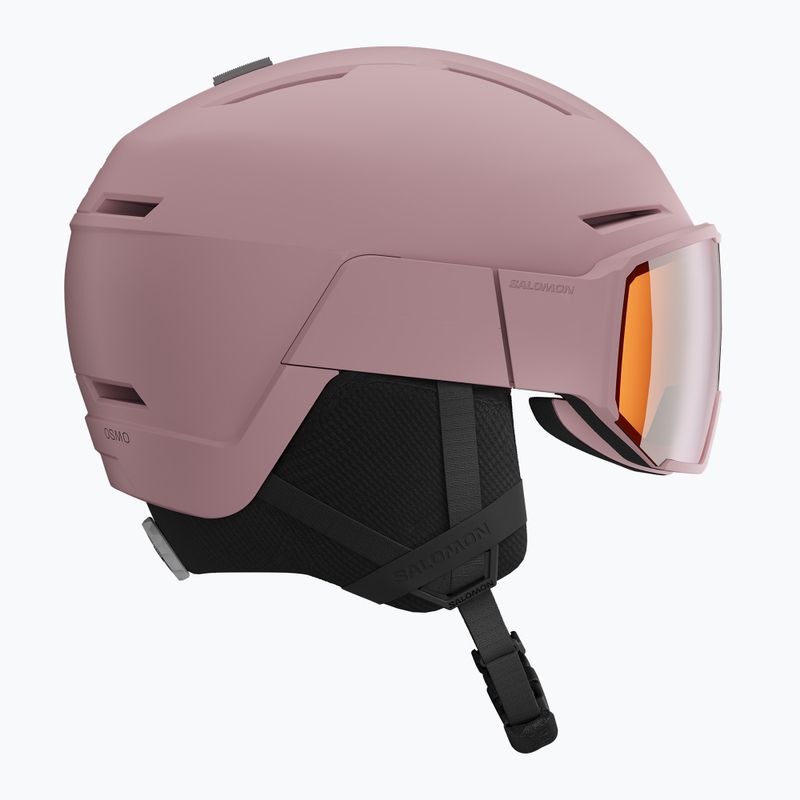 Casco da sci Salomon Osmo Dawn Pink/Flash Tonic/Orange 3