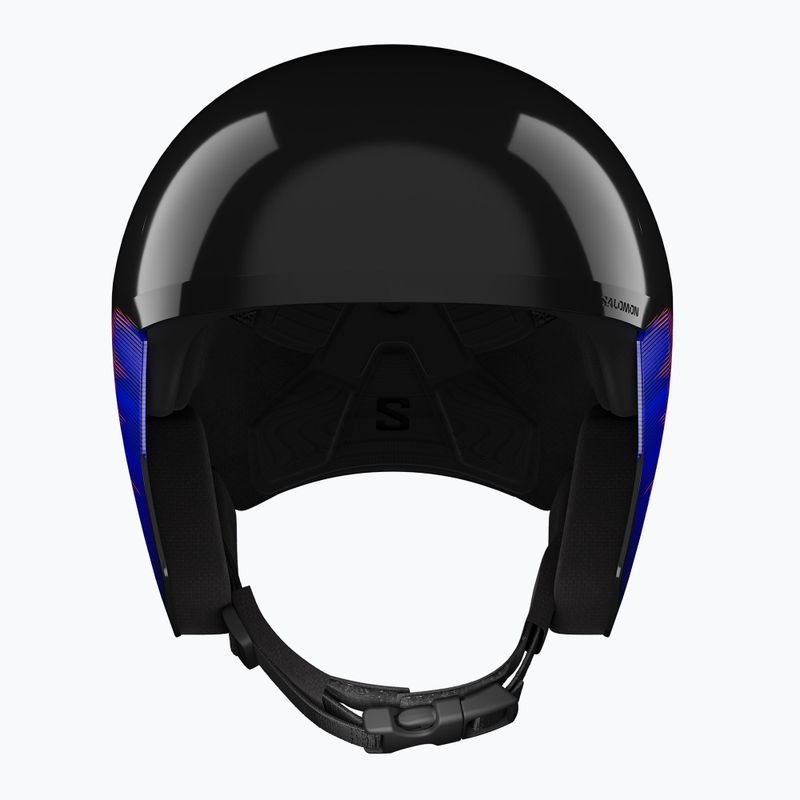 Casco da sci per bambini Salomon Equipe Fis Jr black/flames 2