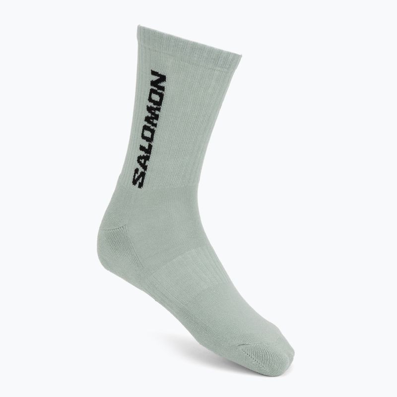 Calze Salomon Everyday Crew 3 pack stormy weather/sea foam/mustang 2