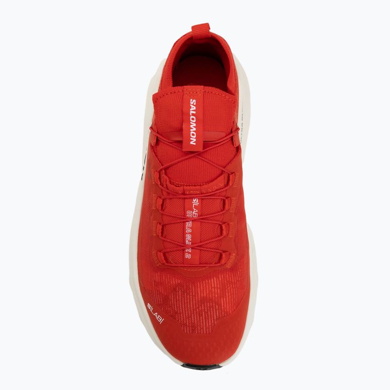 Scarpe da corsa Salomon S/LAB Ultra Glide 2 fieryred/vanillaice 5