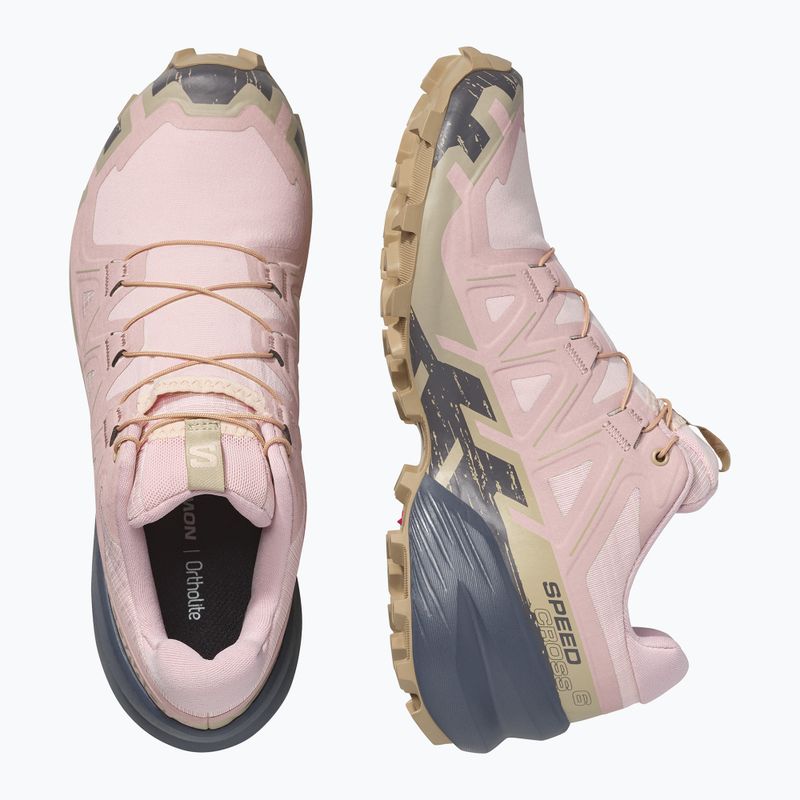 Scarpe da corsa donna Salomon Speedcross 6 tapioca/shadow gray 4
