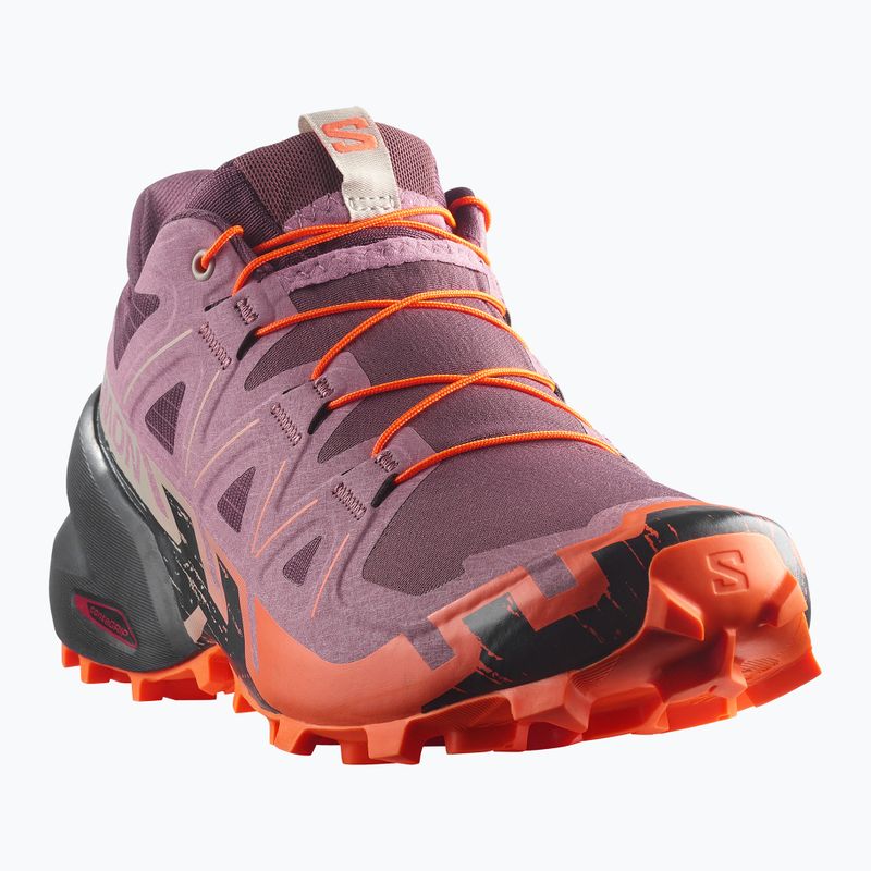 Scarpe da corsa donna Salomon Speedcross 6 huckleberry/dusky orchid 2