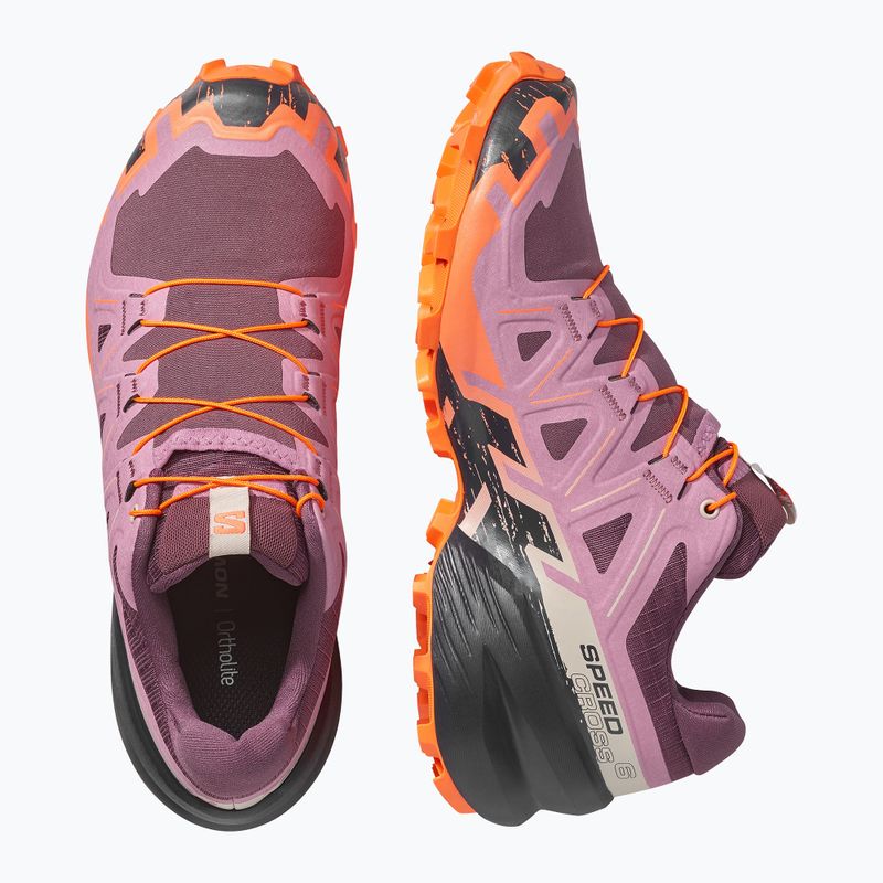 Scarpe da corsa donna Salomon Speedcross 6 huckleberry/dusky orchid 4