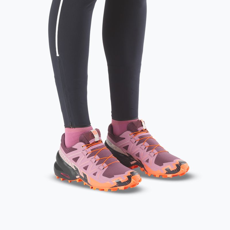 Scarpe da corsa donna Salomon Speedcross 6 huckleberry/dusky orchid 6