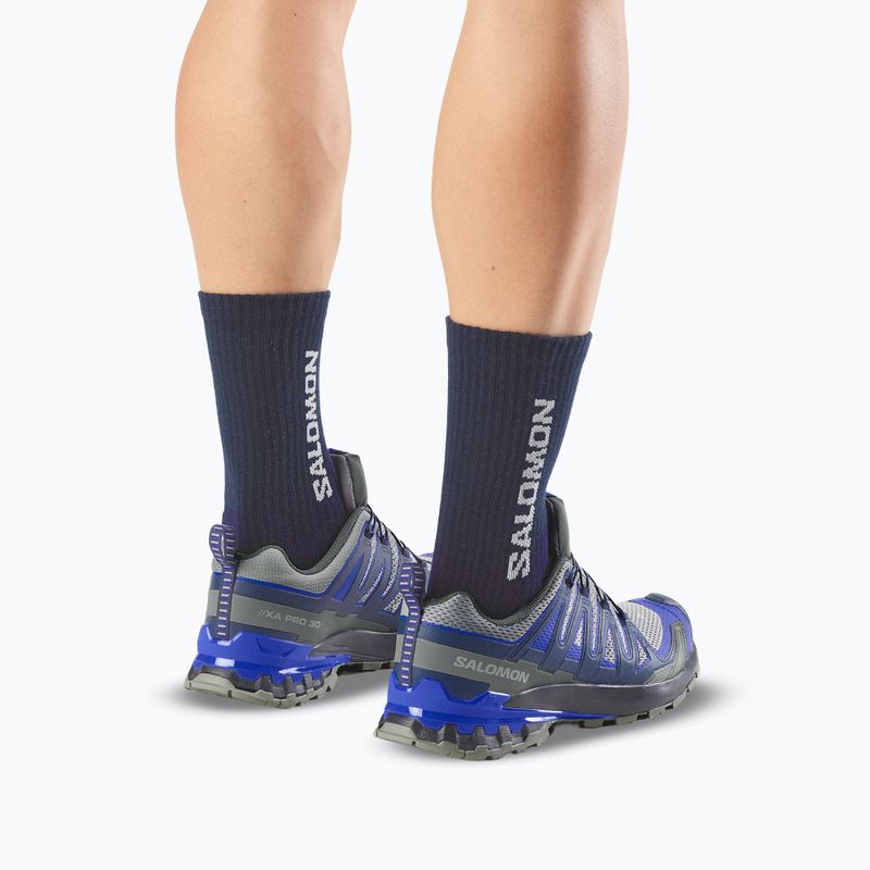 Scarpe da corsa uomo Salomon XA Pro 3D V9 wrought iron/spellbound 6
