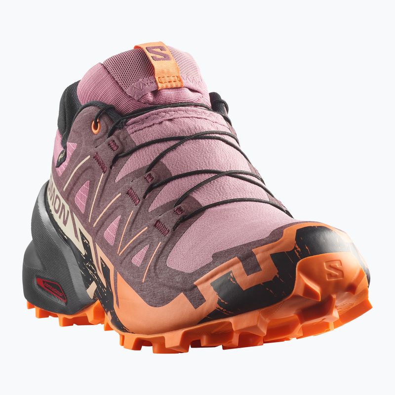 Scarpe da corsa donna Salomon Speedcross 6 GTX dusky orchid/huckleberry 2