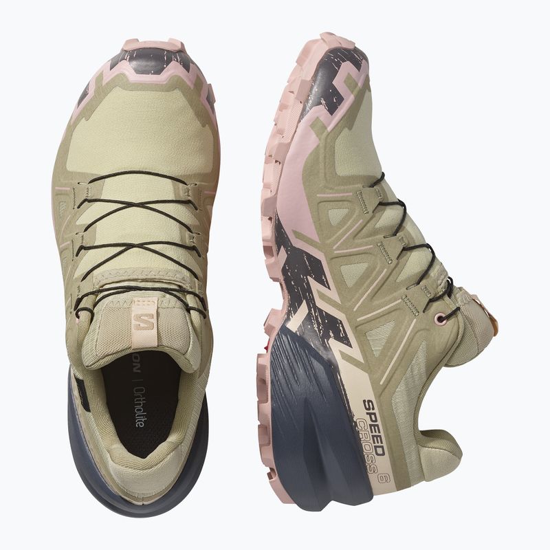 Scarpe da corsa donna Salomon Speedcross 6 GTX eucalyptus/slate green 2