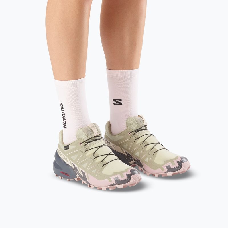 Scarpe da corsa donna Salomon Speedcross 6 GTX eucalyptus/slate green 5