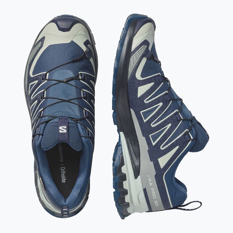 Scarpe da corsa uomo Salomon XA Pro 3D V9 GTX spellbound/maritime blue 3