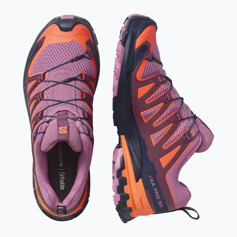 Scarpe da corsa donna Salomon XA Pro 3D V9 dusky orchid/huckleberry 3