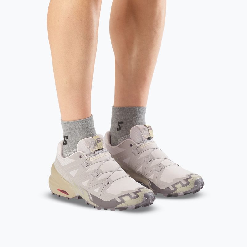 Scarpe da corsa uomo Salomon Speedcross 6 silver cloud/paloma 6