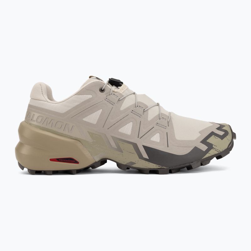 Scarpe da corsa uomo Salomon Speedcross 6 silver cloud/paloma 2