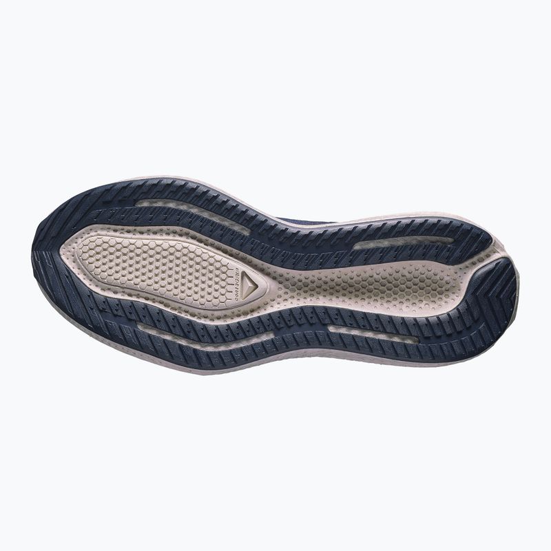 Scarpe da corsa uomo Salomon Aero Glide 4 maritime blue/silver cloud 4