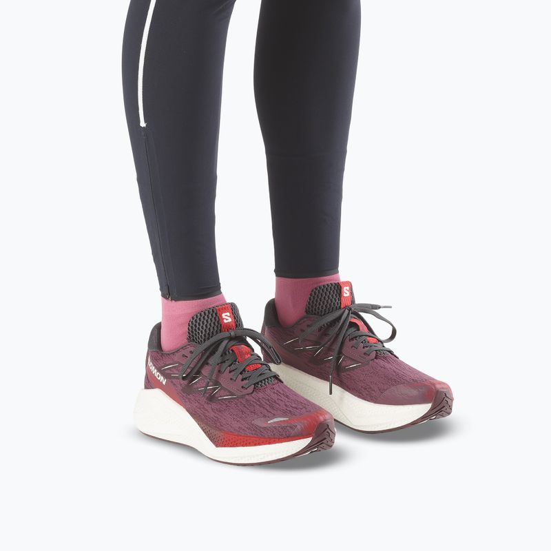 Scarpe da corsa donna Salomon Aero Glide 4 huckleberry/vanilla ice 5
