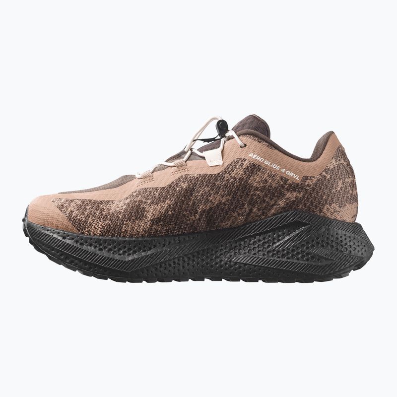 Scarpe da corsa uomo Salomon Aero Glide 4 GRVL burro/black 3