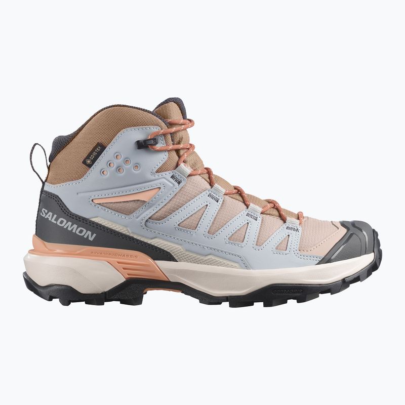 Scarpe da trekking donna Salomon X Ultra 360 MID GTX oxford tan/pearl blue 2