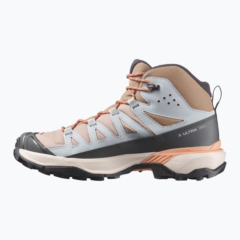 Scarpe da trekking donna Salomon X Ultra 360 MID GTX oxford tan/pearl blue 3