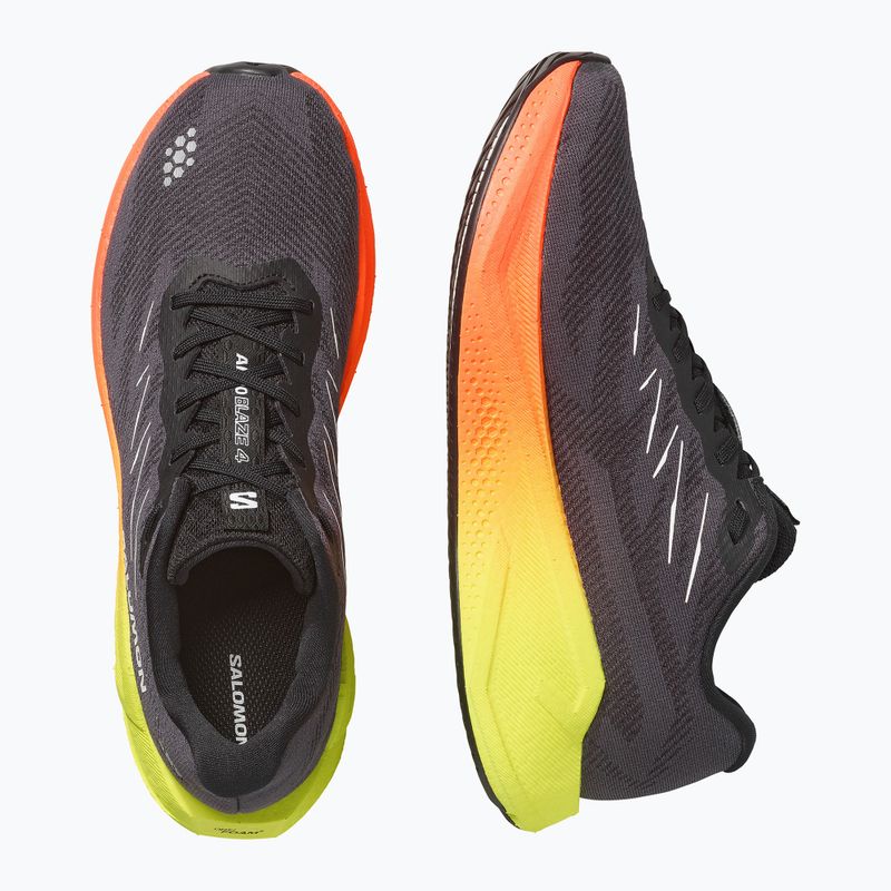 Scarpe da corsa uomo Salomon Aero Blaze 4 black/white 3