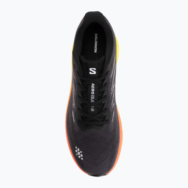 Scarpe da corsa uomo Salomon Aero Blaze 4 black/white 5