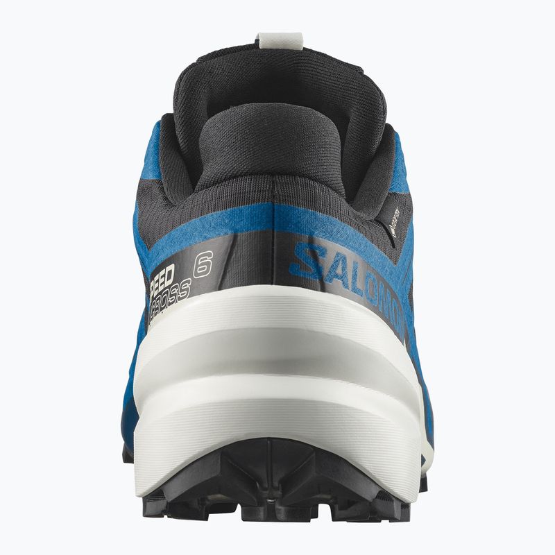 Scarpe da corsa uomo Salomon Speedcross 6 GTX black/mykonos blue 5