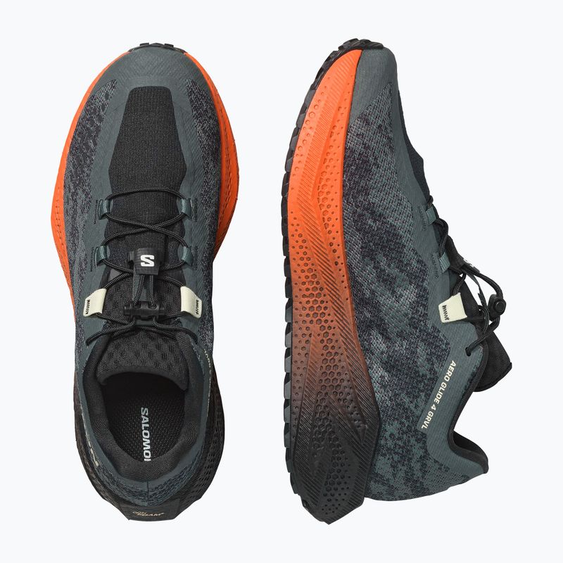 Scarpe da corsa uomo Salomon Aero Glide 4 GRVL urban chic/black 5