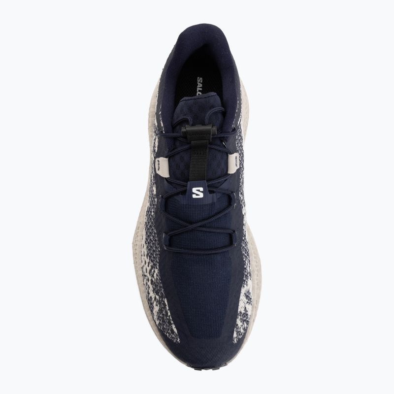 Scarpe da corsa uomo Salomon Aero Glide 4 GRVL maritime blue/silver cloud 5