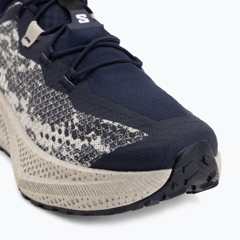 Scarpe da corsa uomo Salomon Aero Glide 4 GRVL maritime blue/silver cloud 7