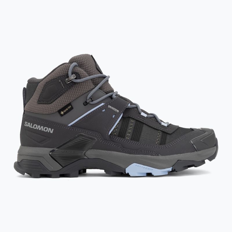 Scarpe da trekking donna Salomon X Ultra 5 MID GTX asphalt/castlerock 2