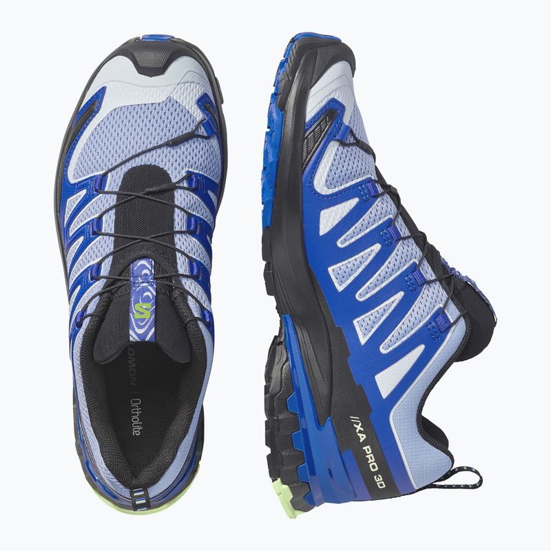 Scarpe da corsa uomo Salomon XA Pro 3D V9 Icon black/brunnera blue 3