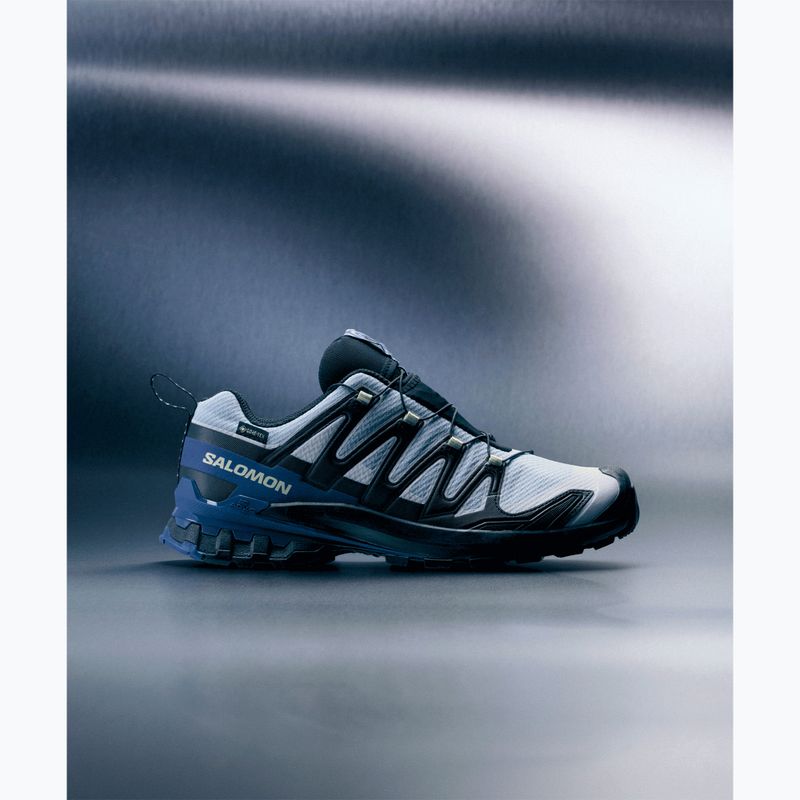Scarpe da corsa uomo Salomon XA Pro 3D V9 GTX Icon black/brunnera blue 7