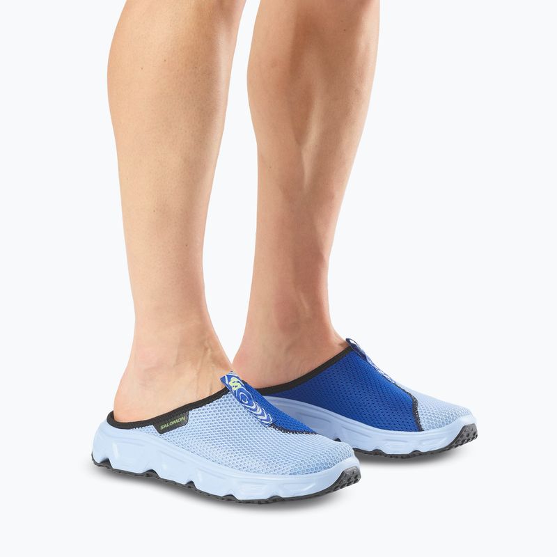 Ciabatte da uomo Salomon Reelax Slide 6.0 Icon brunnera blue/bluing 4