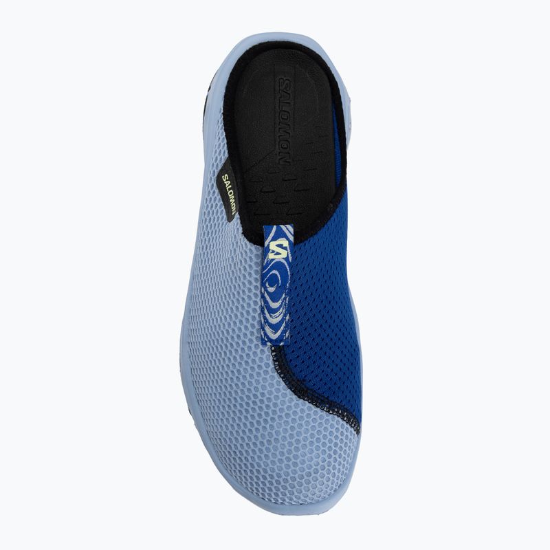 Ciabatte da uomo Salomon Reelax Slide 6.0 Icon brunnera blue/bluing 5
