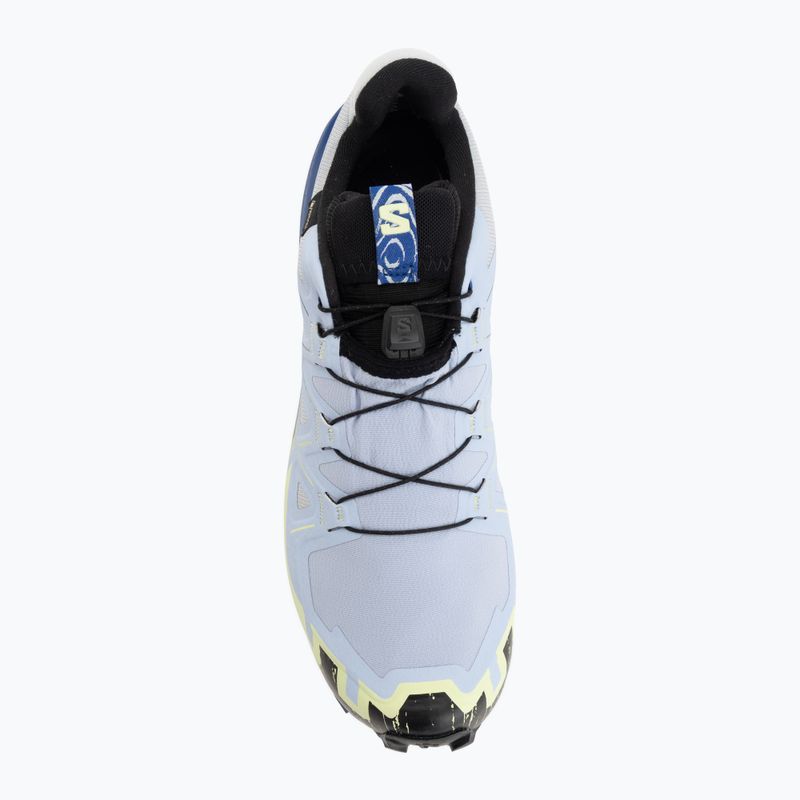Scarpe da corsa uomo Salomon Speedcross 6 GTX Icon brunnera blue/surf the web 5
