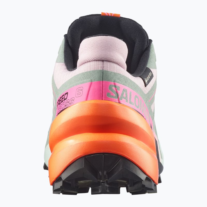 Scarpe da corsa donna Salomon Speedcross 6 GTX Icon black/green milieu 3