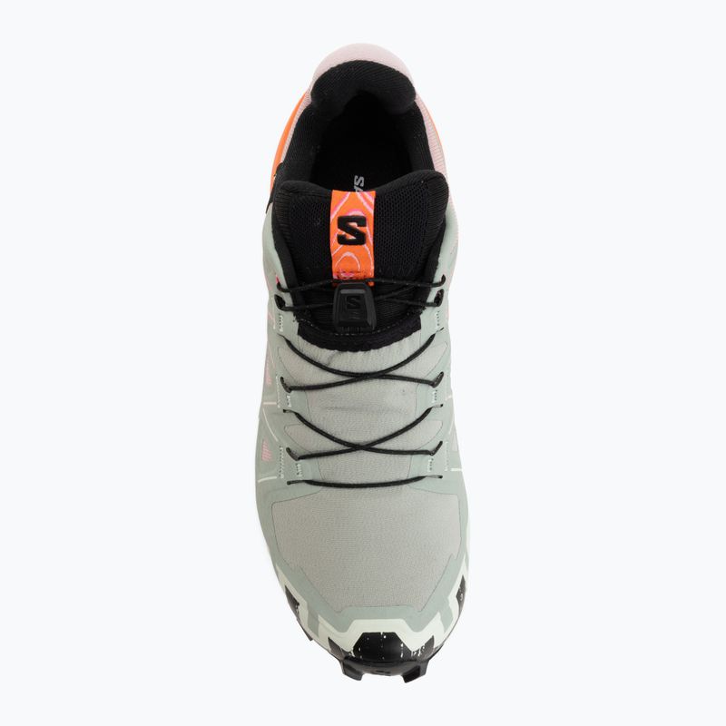 Scarpe da corsa donna Salomon Speedcross 6 GTX Icon black/green milieu 5