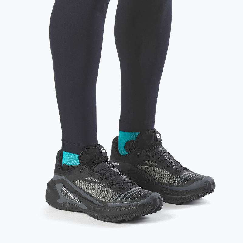 Scarpe da corsa Salomon Genesis 2 Wide black/black 7