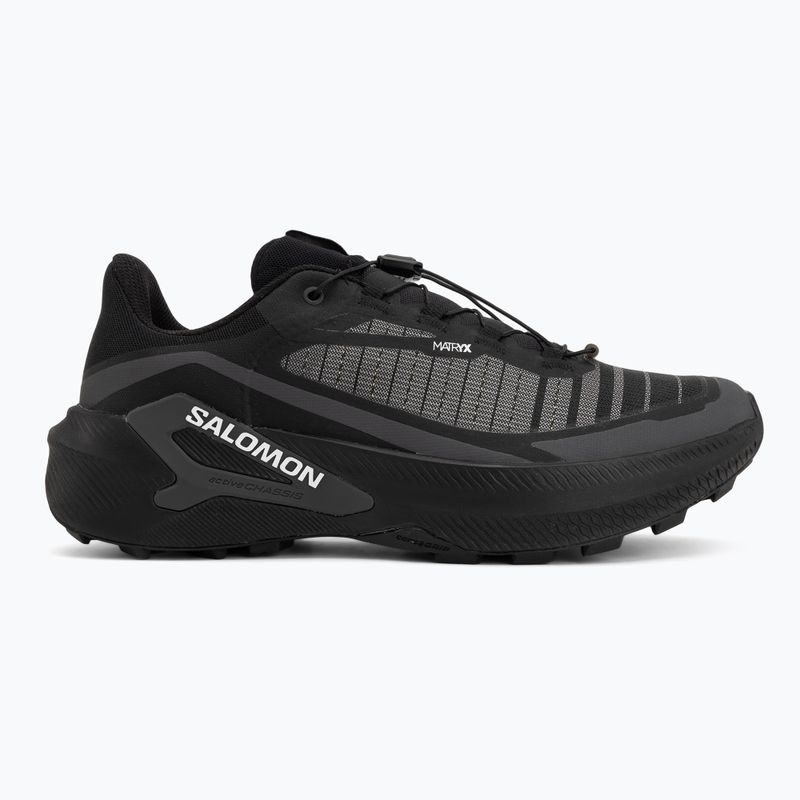 Scarpe da corsa Salomon Genesis 2 Wide black/black 2