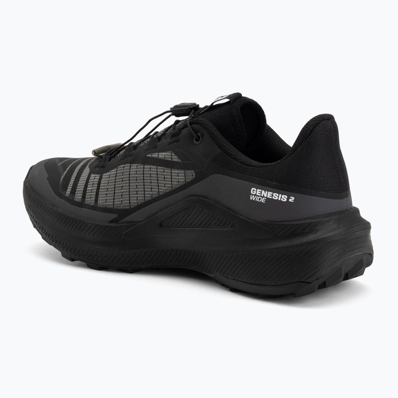 Scarpe da corsa Salomon Genesis 2 Wide black/black 3