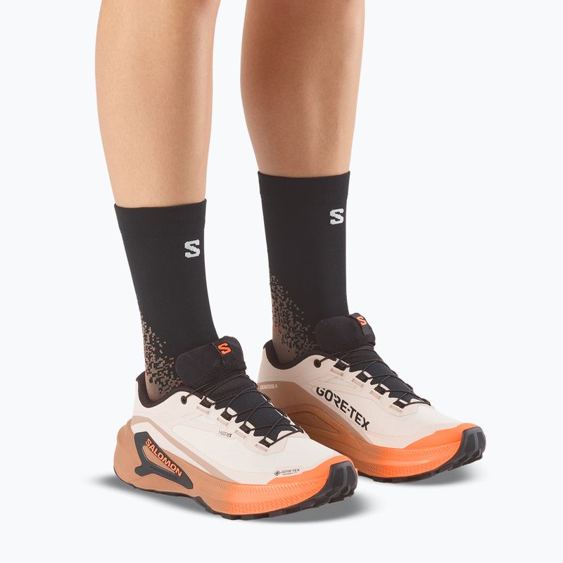 Scarpe da corsa donna Salomon Genesis 2 GTX rainy day/desert tan 5