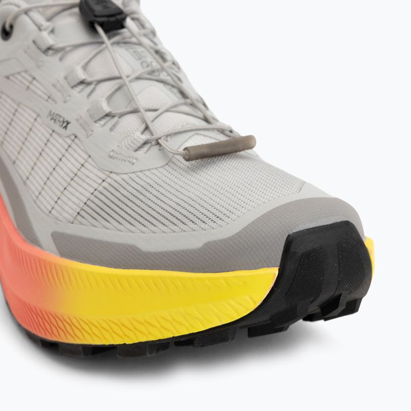 Scarpe da corsa uomo Salomon Genesis 2 gray violet/safety yellow 7