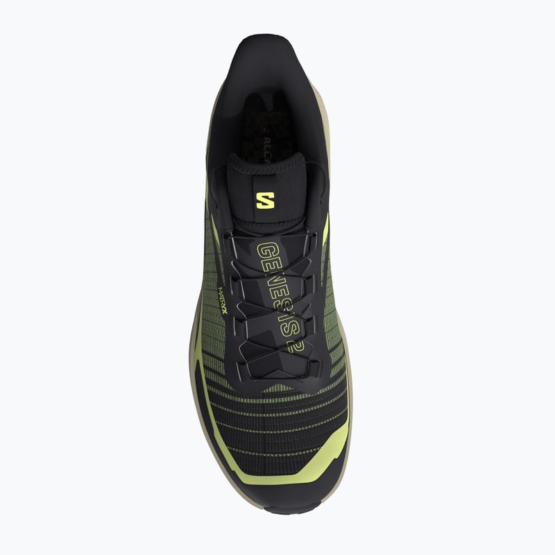 Scarpe da corsa uomo Salomon Genesis 2 sunny lime/black 3