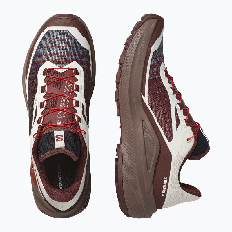 Scarpe da corsa uomo Salomon Genesis 2 vanilla ice/iron 4