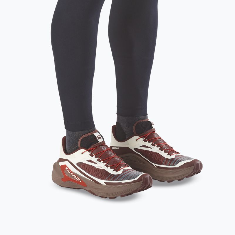 Scarpe da corsa uomo Salomon Genesis 2 vanilla ice/iron 5