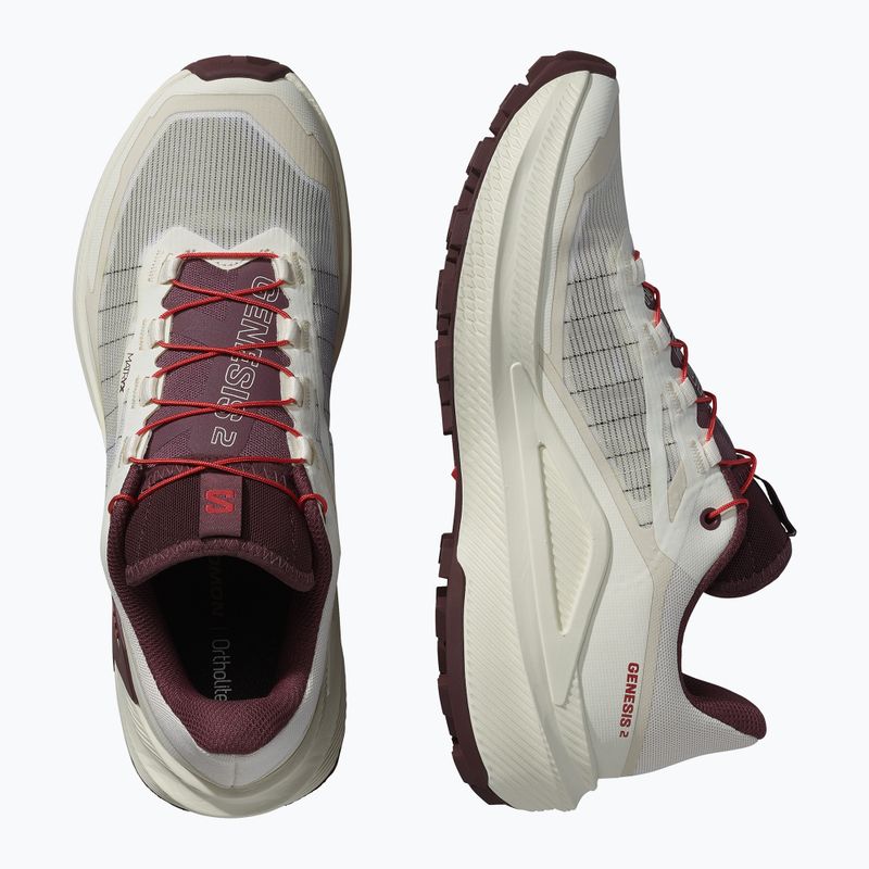 Scarpe da corsa donna Salomon Genesis 2 vanilla ice/huckleberry 5
