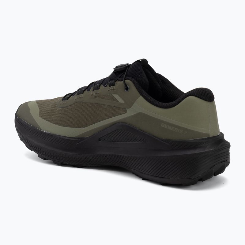 Scarpe da corsa uomo Salomon Genesis 2 GTX grape leaf/black 3