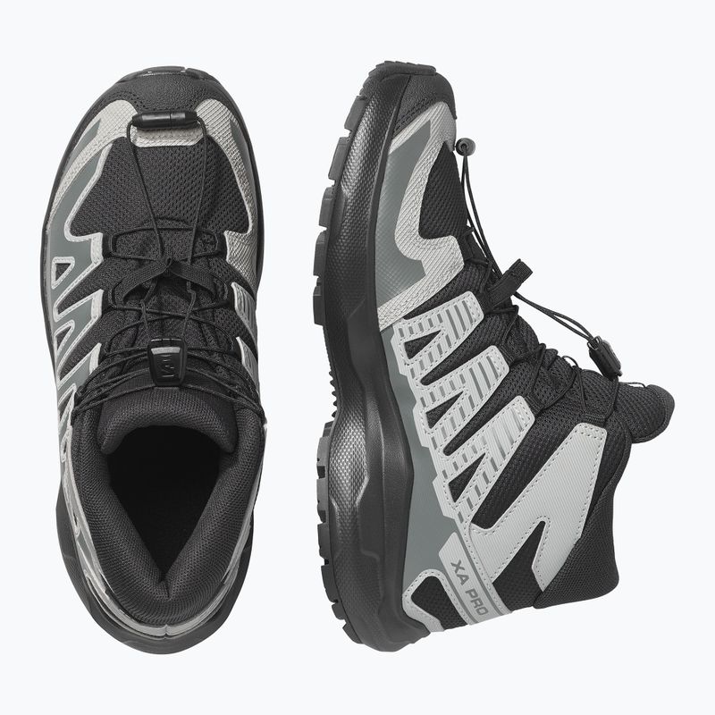 Scarponcini da trekking bambini Salomon XA PRO MID Waterproof black/sedona sage 3