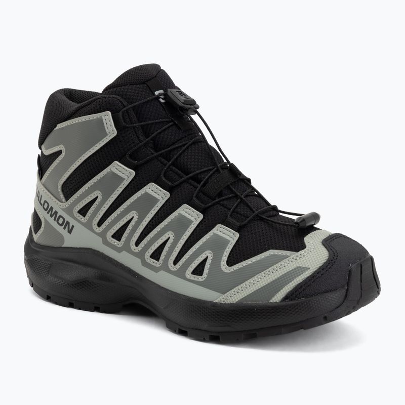 Scarponcini da trekking bambini Salomon XA PRO MID Waterproof black/sedona sage