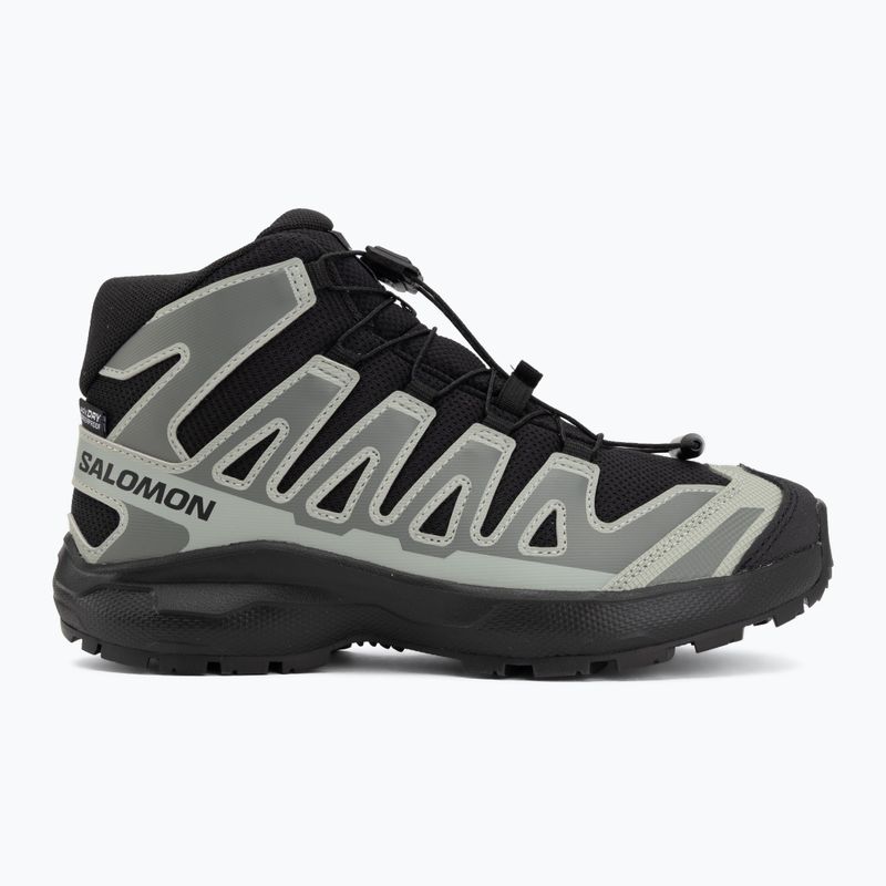 Scarponcini da trekking bambini Salomon XA PRO MID Waterproof black/sedona sage 2