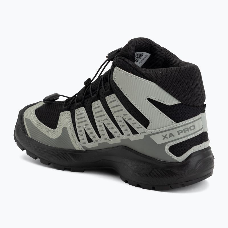 Scarponcini da trekking bambini Salomon XA PRO MID Waterproof black/sedona sage 3